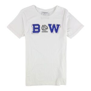 rxmance Womens B.W Graphic T-Shirt, White, NWT